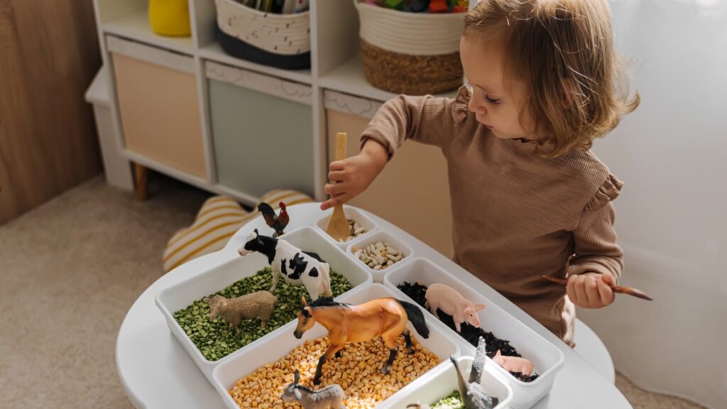 sensory bins for autistic toddlers