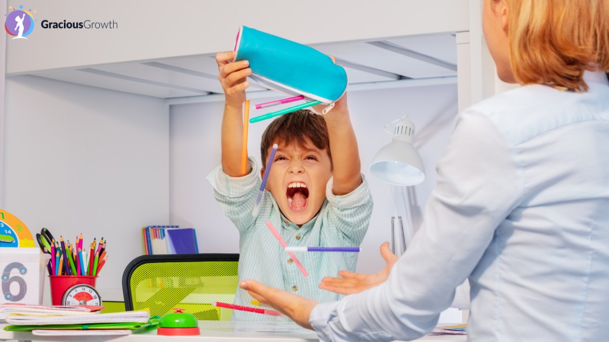 why do some students with autism hit teachers