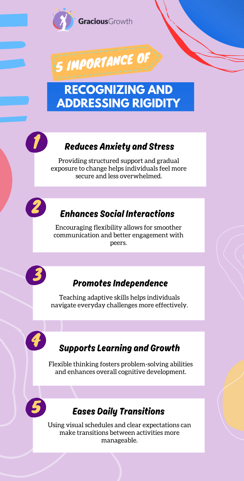 examples of rigidity in autism