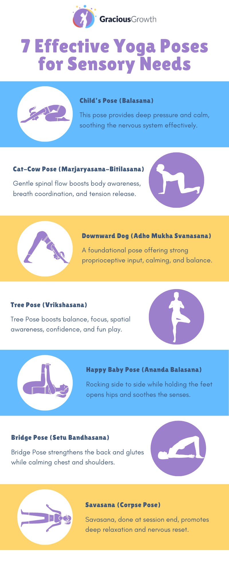 yoga poses for autism